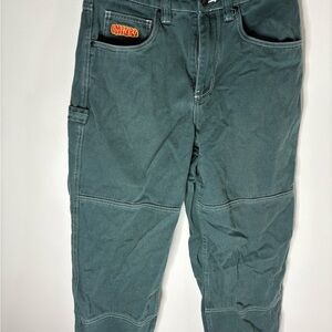 Empyre Dark Green Cargo Pants